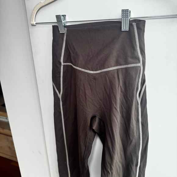 Aoxjox Workout High Waisted Leggings - Driftwood Brown - Picture 6 of 8